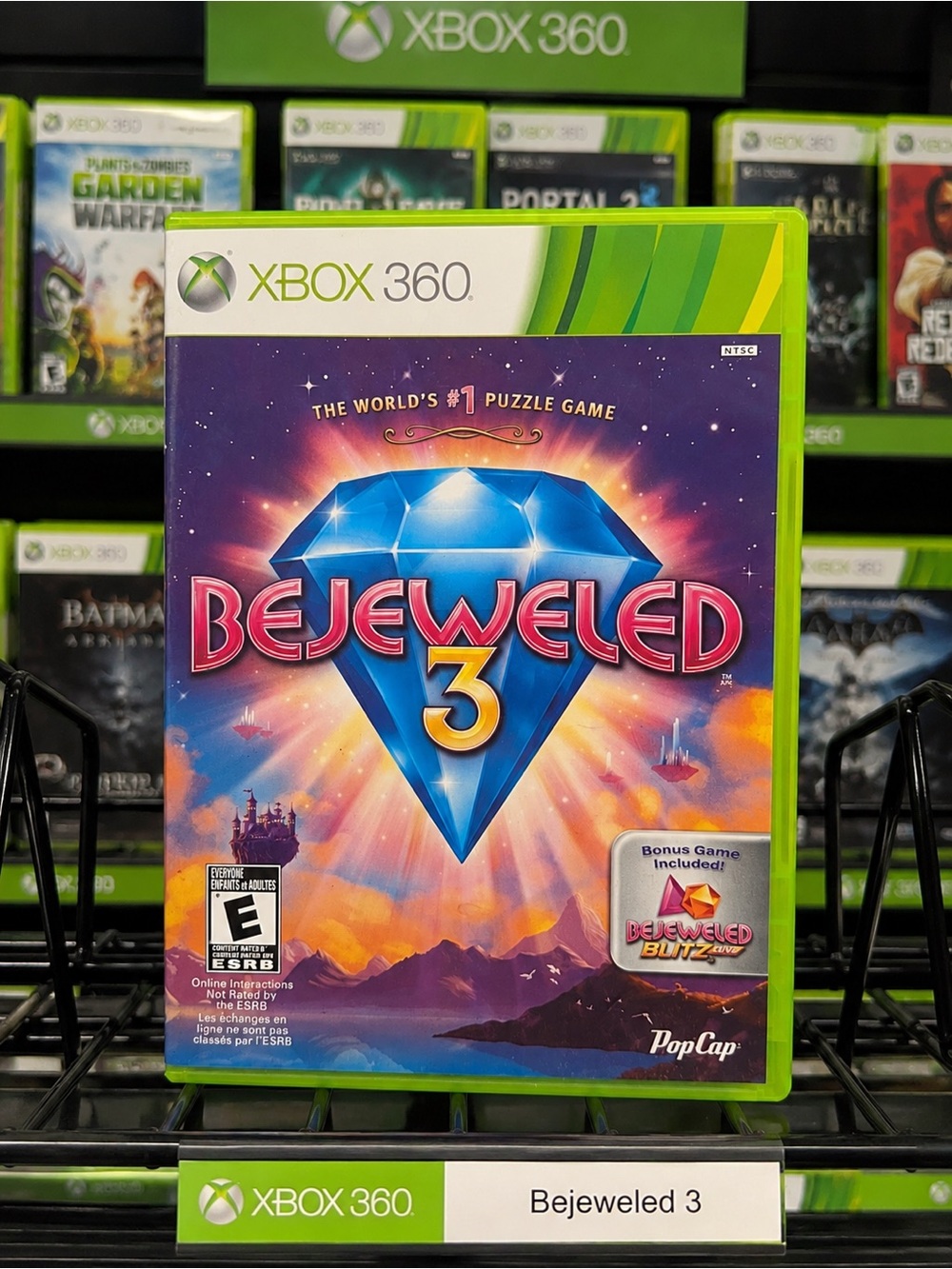 Bejeweled 3 Xbox 360 Complete CIB Tested & Working Like New